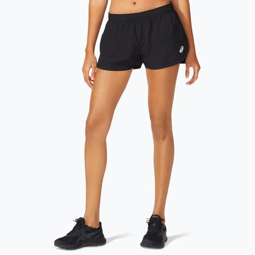 Pantaloni scurți de alergare pentru femei ASICS Core Split performance black