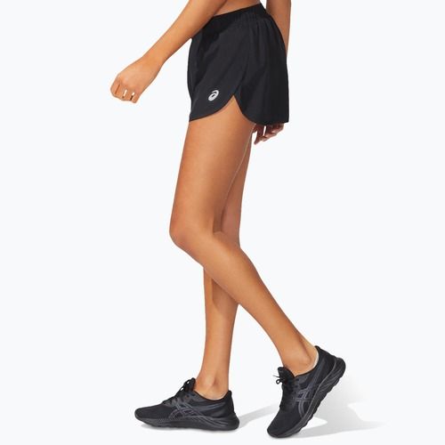 Pantaloni scurți de alergare pentru femei ASICS Core Split performance black