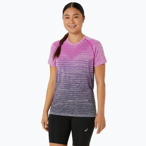 Tricou de alergare pentru femei ASICS Seamless bold magenta/blue expanse