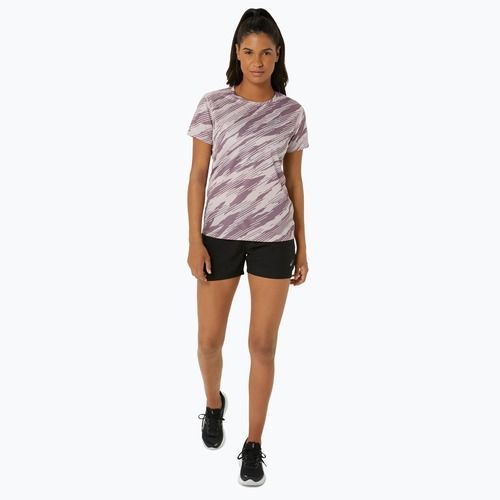 Tricou de alergare pentru femei ASICS All Over Print Top watershed rose/dusty mauve