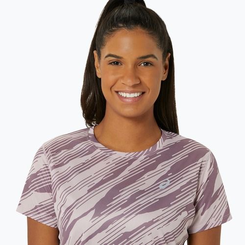 Tricou de alergare pentru femei ASICS All Over Print Top watershed rose/dusty mauve