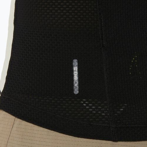 Tricou de alergare pentru femei ASICS Fuijtrail Top oatmeal/performance black