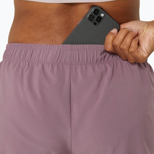 Pantaloni scurți de alergare pentru femei ASICS Icon 4IN dusty mauve