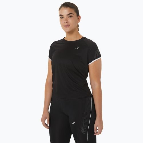Tricou de alergare pentru femei ASICS Icon Top preformance black