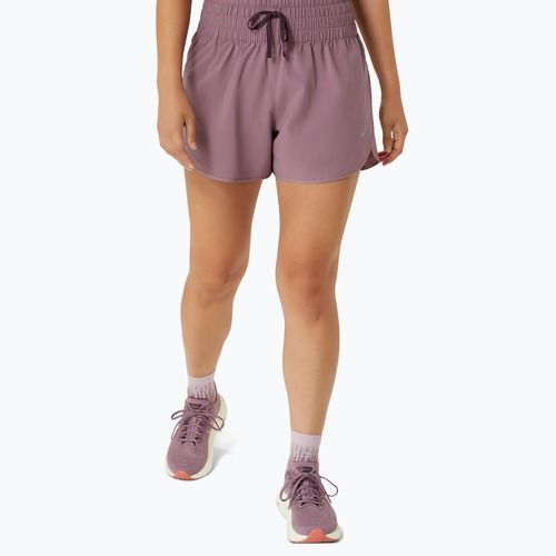 Pantaloni scurți de alergare pentru femei ASICS Nagino Run 4IN dusty mauve