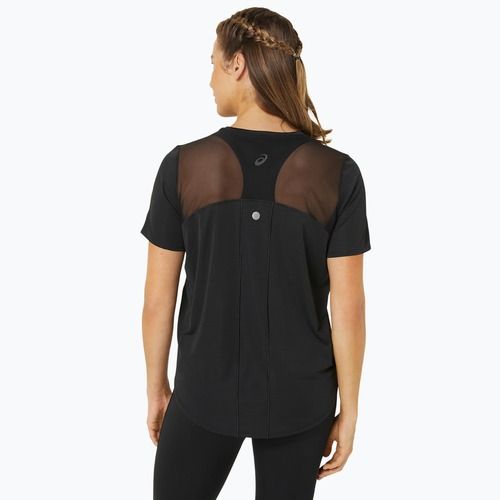 Tricou de alergare pentru femei ASICS Road Top performance black