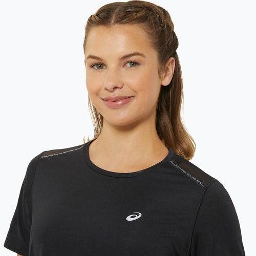 Tricou de alergare pentru femei ASICS Road Top performance black