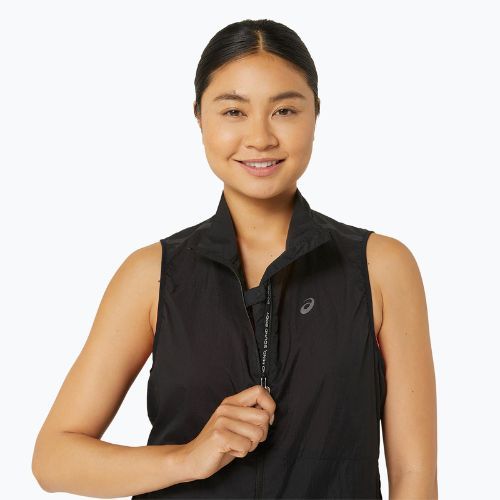 Vestă de alergare pentru femei ASICS Metarun Packable Gilet performance black