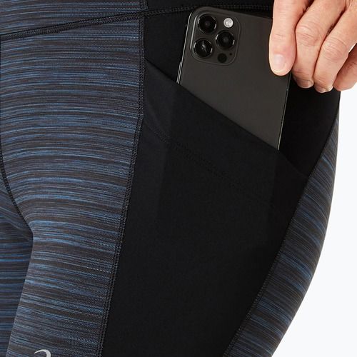 Colanți de alergare pentru femei ASICS Nagino Run rich navy heather