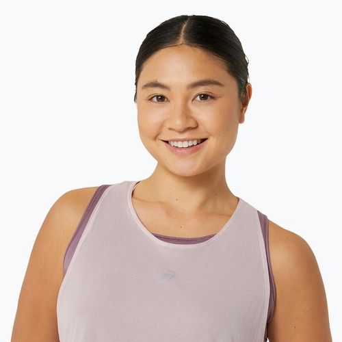 Tank top de alergare pentru femei ASICS Nagino Run Tank watershed rose/dusty mauve