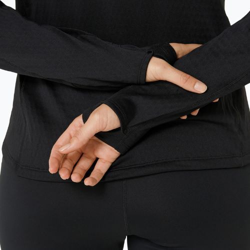 Bluză de alergare pentru femei ASICS Road Winter 1/2 Zip Mid Layer performance black