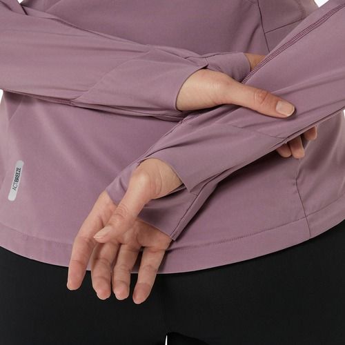 Jachetă de alergare pentru femei ASICS Road Winter dusty mauve