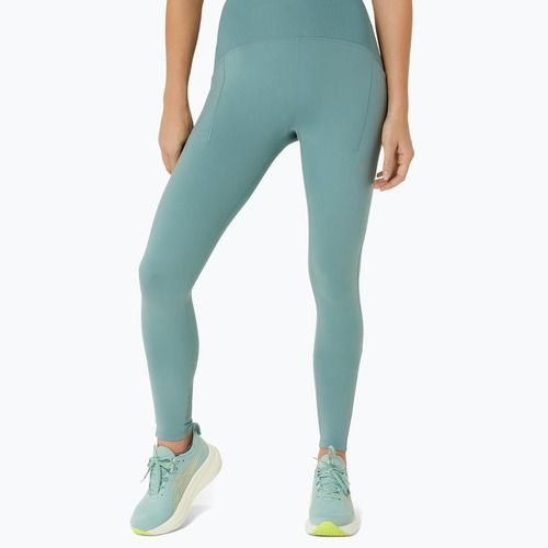Colanți de alergare pentru femei ASICS Road Winter High Waist celadon