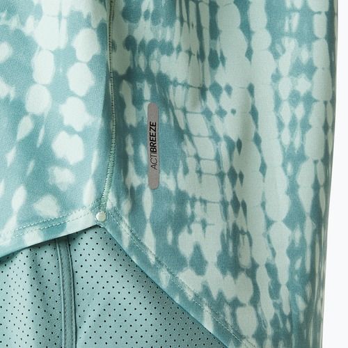 Tank top de alergare pentru femei ASICS Road All Over Print Tank light celadon