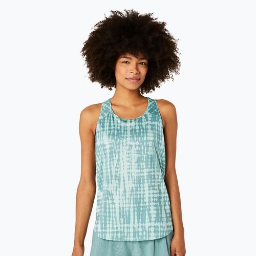 Tank top de alergare pentru femei ASICS Road All Over Print Tank light celadon