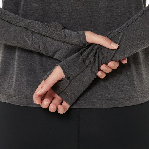 Bluză de alergare pentru femei ASICS Metarun Winter LS Hoodie performance black