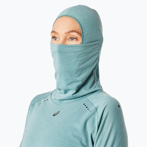 Bluză de alergare pentru femei ASICS Metarun Winter LS Hoodie celadon