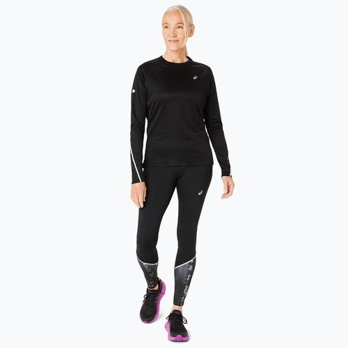 Longsleeve de alergare pentru femei ASICS Road Lite-Show performance black
