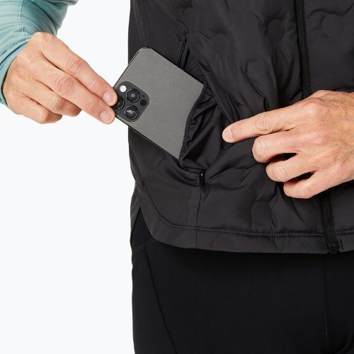 Vestă de alergare pentru femei ASICS Nagino Run Padded Gilet performance black