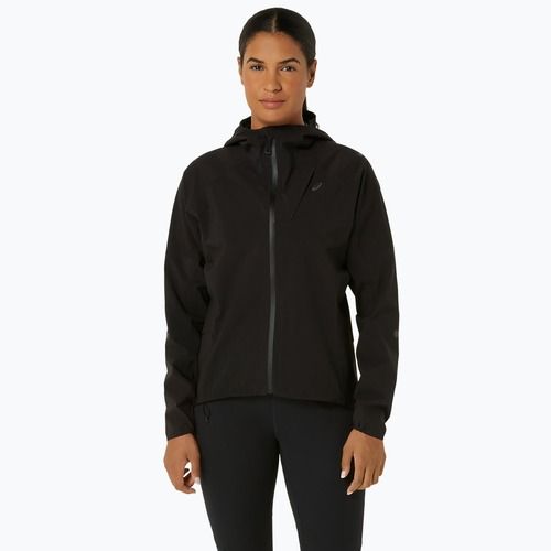 Jachetă de alergare pentru femei ASICS Metarun Waterproof performance black
