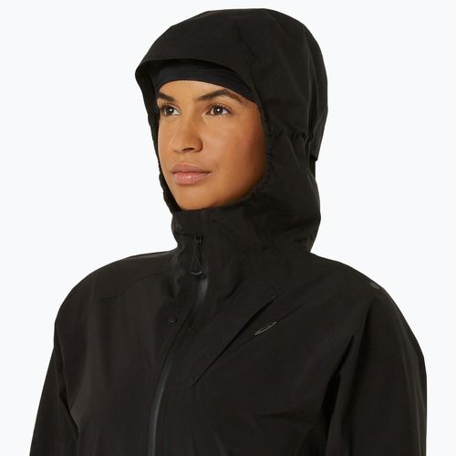 Jachetă de alergare pentru femei ASICS Metarun Waterproof performance black