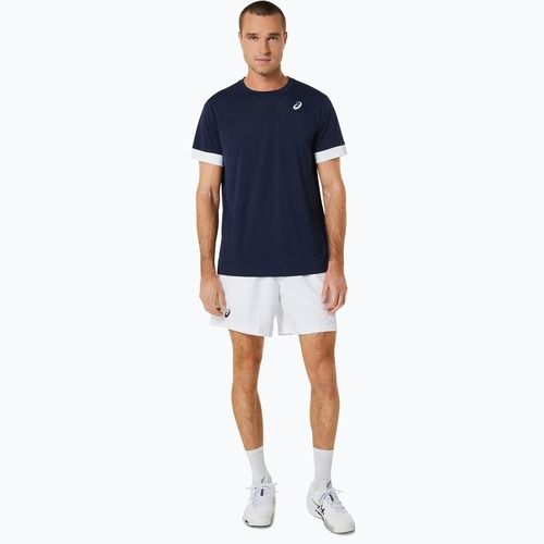 Tricou de tenis pentru bărbați  ASICS Court SS Top midnight/brilliant white