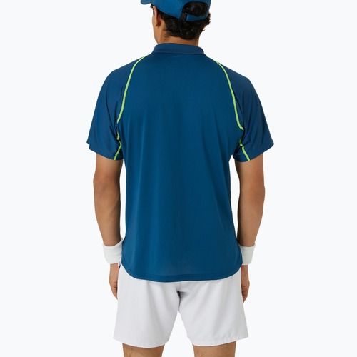 Tricou polo de tenis pentru bărbați ASICS Match Actibreeze Polo mako blue