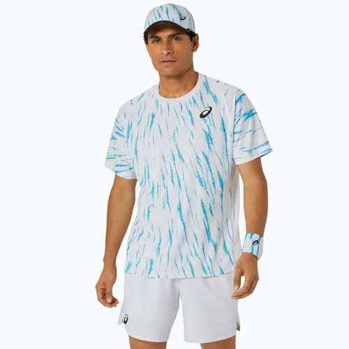 Tricou de tenis pentru bărbați ASICS Game Top brilliant white