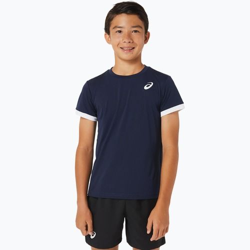 Tricou pentru copii ASICS Tennis Top midnight/brilliant white