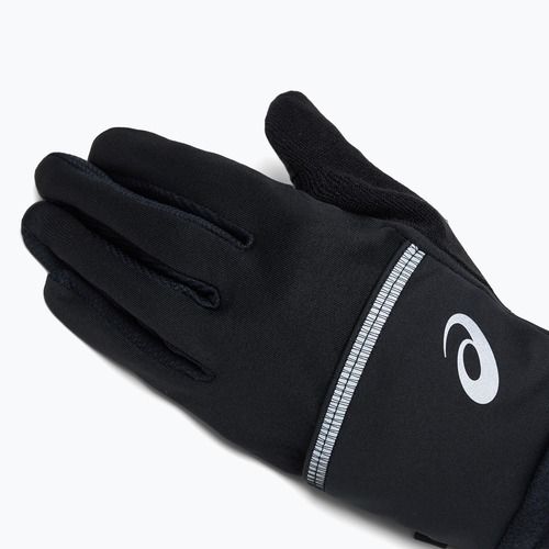 Mănuși de alergare pentru bărbați ASICS Wind-Block Running performance black