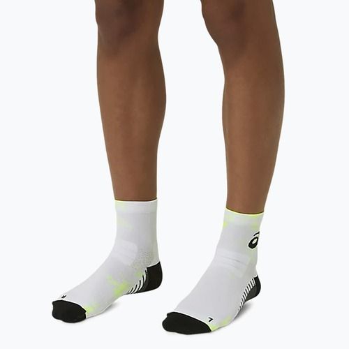 Șosete de alergare ASICS Performance Run Quarter safety yellow