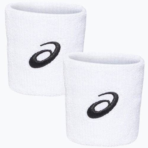 Brățări pentru încheietura mâinii ASICS Wrist Band 2 szt. brilliant white