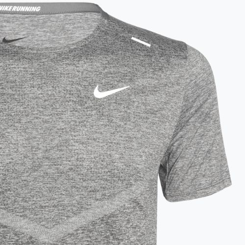 Tricou de alergare pentru bărbați Nike Dri-Fit Rise 365 smoke grey/heather