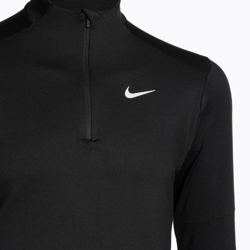 Longsleeve de alergare pentru bărbați Nike Dri-FIT Element 1/2-Zip black