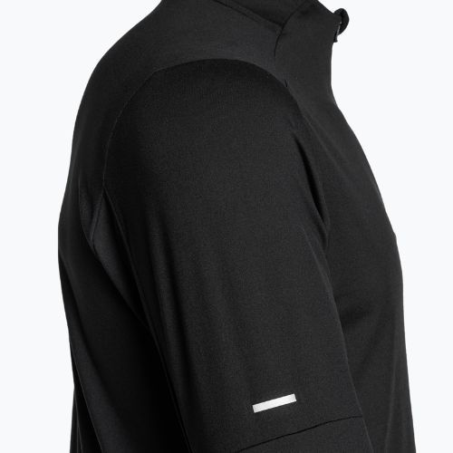 Longsleeve de alergare pentru bărbați Nike Dri-FIT Element 1/2-Zip black