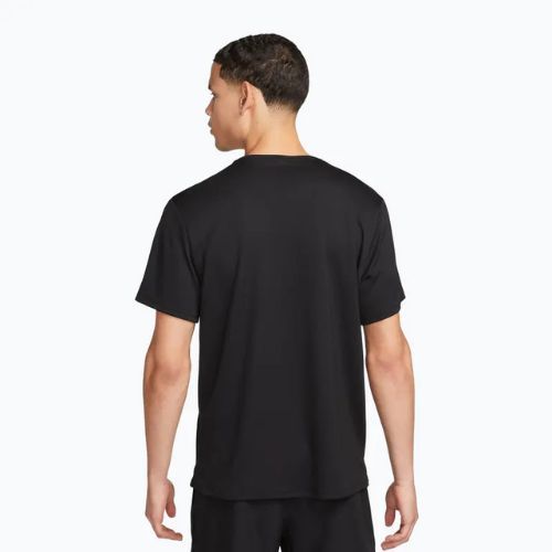 Tricou de alergare pentru bărbați Nike Miler Dri-Fit UV black