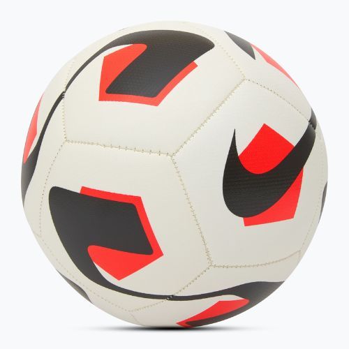 Minge de fotbal Nike Park Team 2.0 white/bright crimson/black mărimea 3