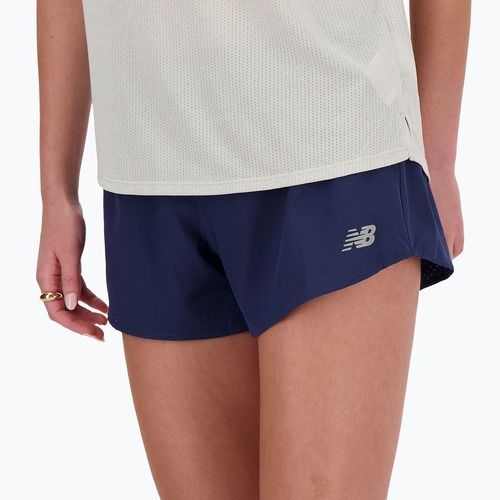 Pantaloni scurți pentru femei New Balance RC Seamless 3" blue