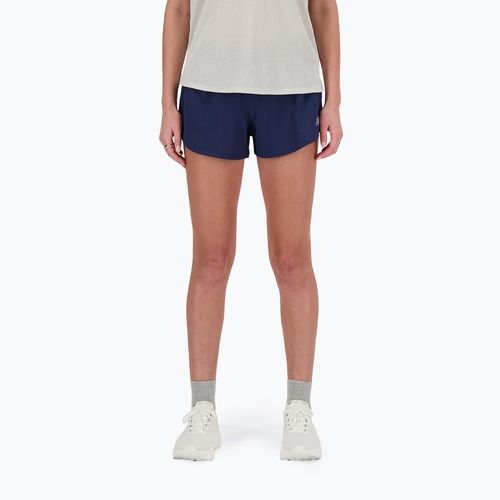 Pantaloni scurți pentru femei New Balance RC Seamless 3" blue