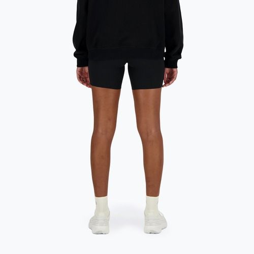 Pantaloni scurți pentru femei New Balance Sleek Pocket High Rise 6" black