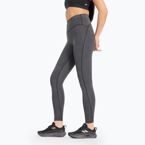 Colanți de alergare pentru femei New Balance Athletics Reflective Heat High Rise black top