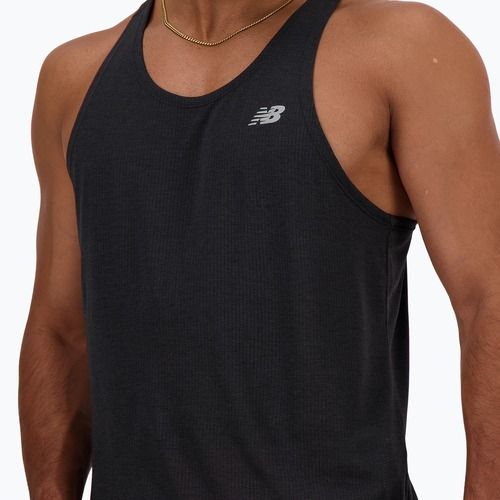 Tank top pentru bărbați New Balance Singlet Athletics black