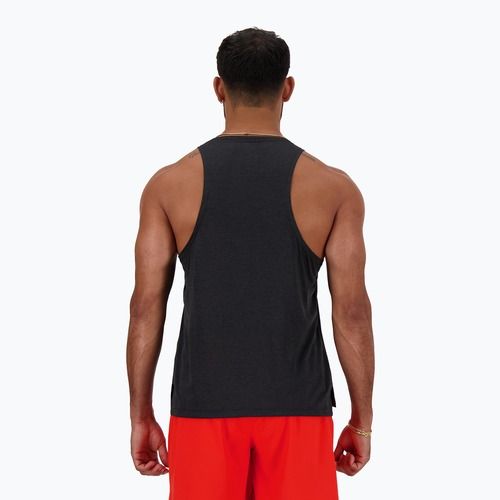 Tank top pentru bărbați New Balance Singlet Athletics black