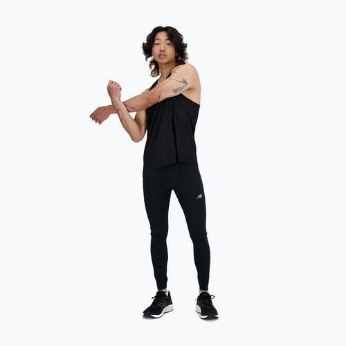 Colanți de alergare pentru bărbați New Balance Athletics Sleek Run black