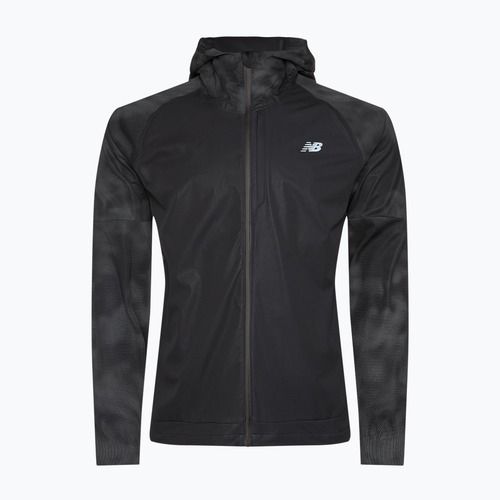 Geacă de alergare pentru bărbați New Balance Seasonal Premium Print black