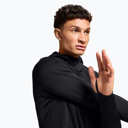 Bluză de alergare pentru bărbați On Climate Zip Hoodie black