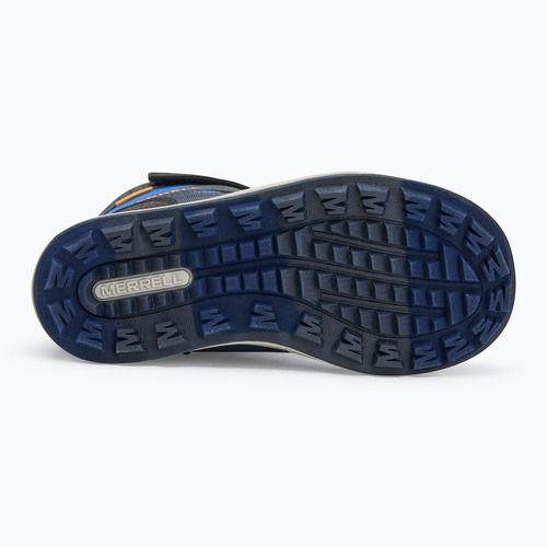 Ghete de zăpadă pentru copii Merrell Snow Storm 3.0 Wtrpf blue/black/orange