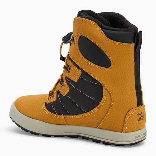 Ghete de zăpadă pentru copii  Merrell Snow Bank 4.0 Wtrpf wheat