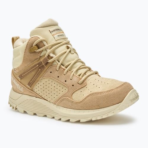 Încălțăminte de drumeție pentru femei Merrell Wildwood Mid Ltr Wp tan/reed