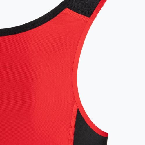 Combinezon pentru femei Nike Weightlifting Singlet scarlet/black